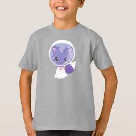 Camiseta Gato espacial, gato lindo, astronauta, comonauta,