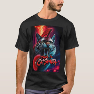 Camiseta Gato espartano