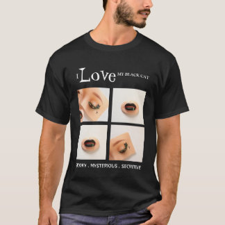 Camiseta Gato Espeluznante Hombres