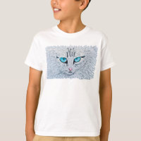 Gato Esponjoso de Ojos Azules