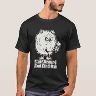 Camiseta Gato Esponjoso Revolotea y Descubre