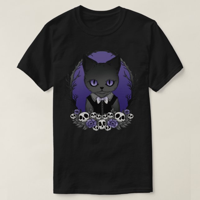 Camiseta Gato espumoso (Diseño del anverso)
