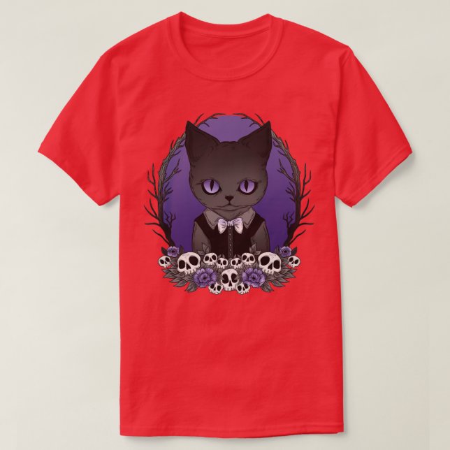 Camiseta Gato espumoso (Diseño del anverso)