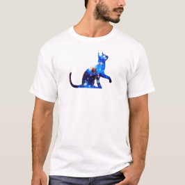 Camiseta Gato Estrellado