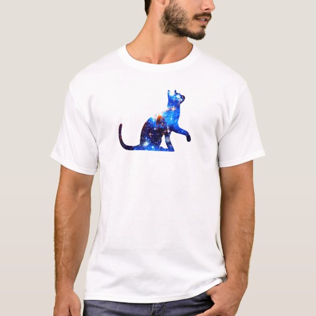 Camiseta Gato Estrellado (Anverso)