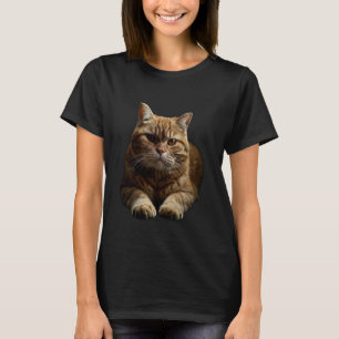 Camiseta Gato europeo de pelo corto
