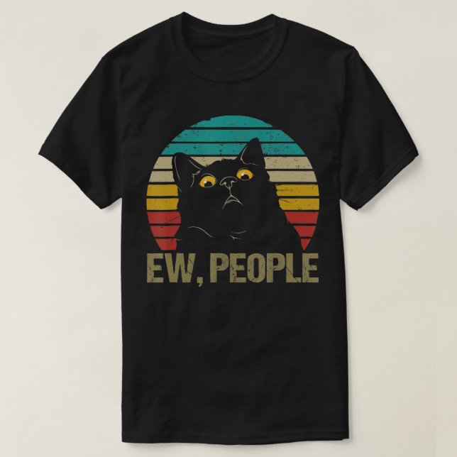 Camiseta Gato Ew (Diseño del anverso)