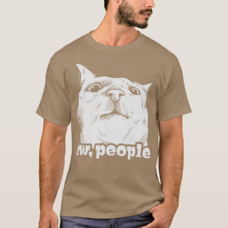 Camiseta Gato Ew Gracioso