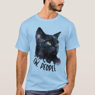 Camiseta Gato "Ew People", regalo de amante de gatos sarcás