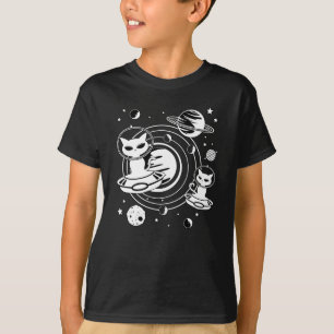Camiseta Gato extraterrestre Gatos Gatos Ufo Espacio Gatito