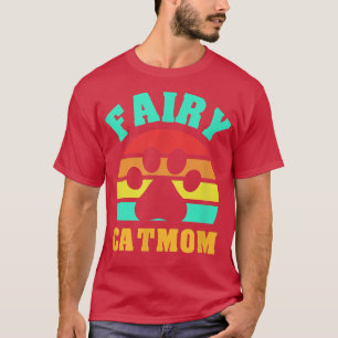 Camiseta Gato Fairy Cat Mom Funny Cat