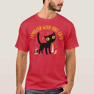 Camiseta Gato Familiar Con Este Basura