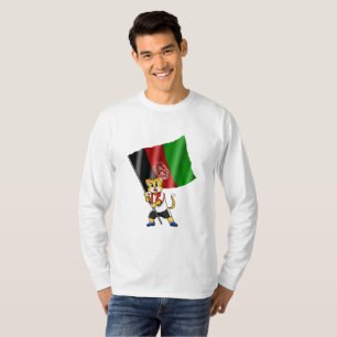 Camiseta gato fanático de Afganistán
