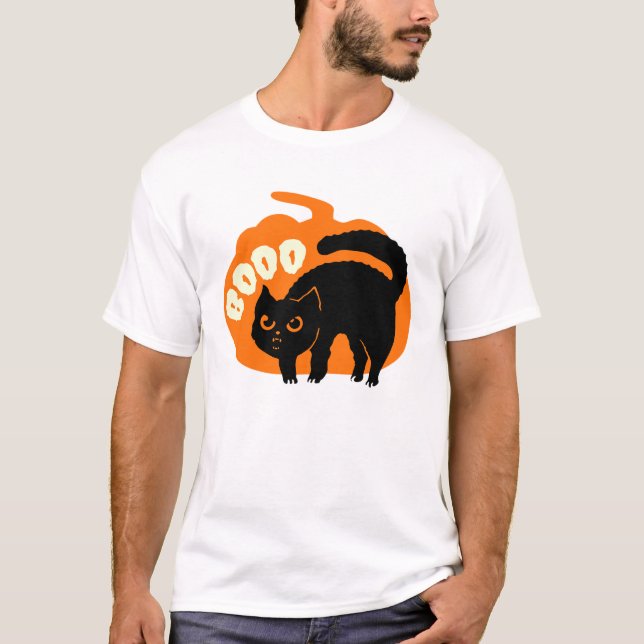 Camiseta gato fantasma (Anverso)