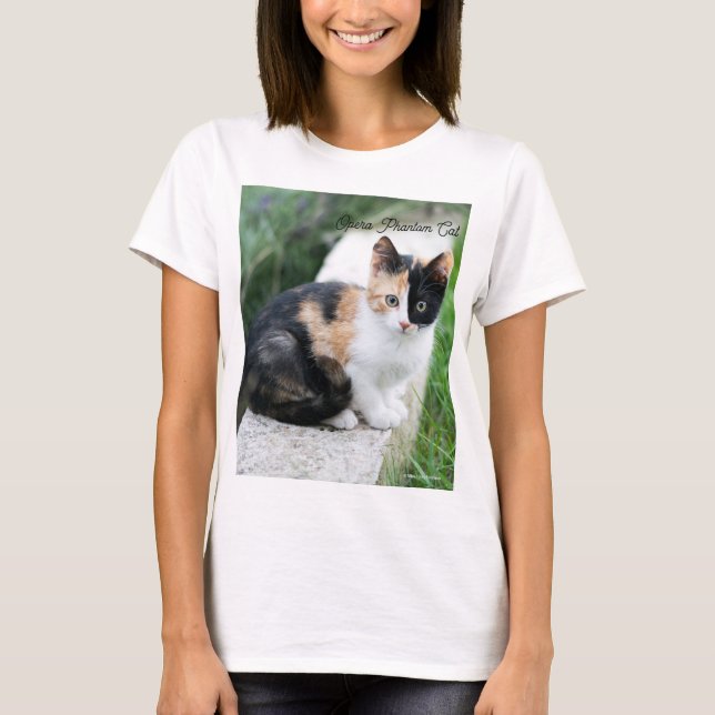 Camiseta Gato Fantasma de la Ópera (Anverso)
