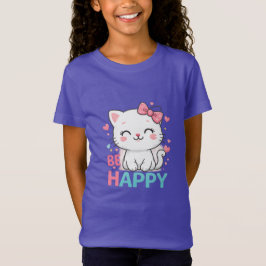 Camiseta Gato Feliz