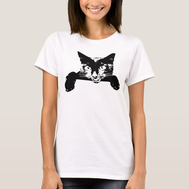Camiseta Gato feliz (Anverso)