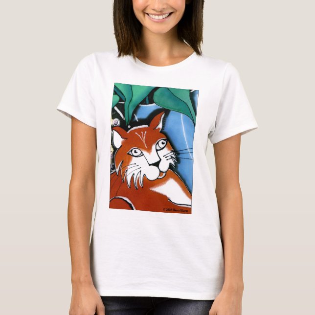 Camiseta Gato feliz (Anverso)