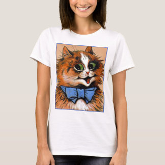 Camiseta Gato feliz (imagen del vintage)