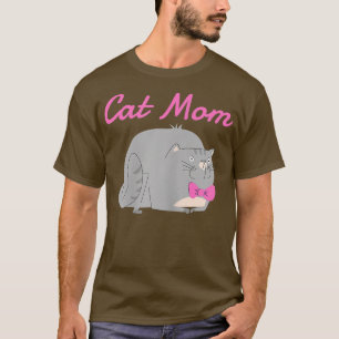 Camiseta Gato femenino: mamá camisas camisas gracioso gato