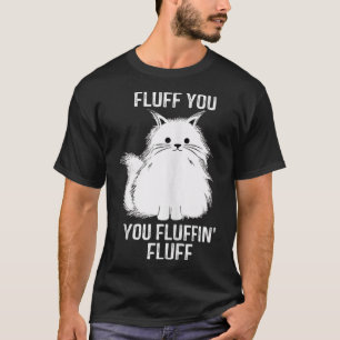 Camiseta Gato fino te arruina el gato gatito