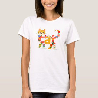 Camiseta Gato fofo pet animal 
