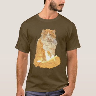 Camiseta Gato forestal noruego