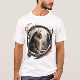 Camiseta Gato forestal noruego