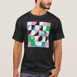 Camiseta Gato freaky meme maullar gatito lindo ilusión ópti