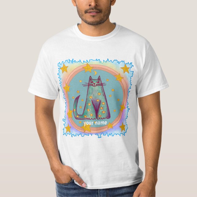 Camiseta Gato fronterizo  (Anverso)