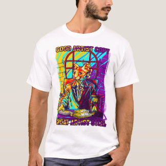 Camiseta gato fumando