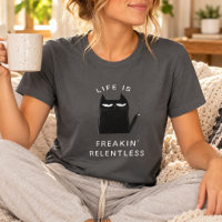 Gato fumando divertido cita de moda humor sarcásti