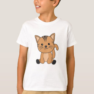 Camiseta Gato Fur Nose Kitten Animales Cutáneos Para Niños