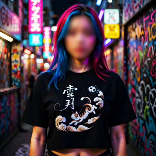 Camiseta Gato futbolista japonés único - Regalo para amante