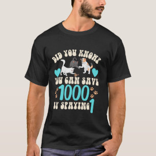 Camiseta Gato gatito divertido spay neutro humor gatos vete
