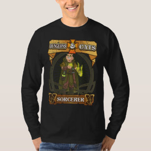 Camiseta Gato Gatito Gatito D20 Dice Rpg