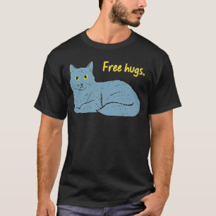 Camiseta Gato gatito gatito de abrazos gratis