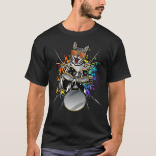 Camiseta Gato gatito gatito gatito gitano gafas de sol toca