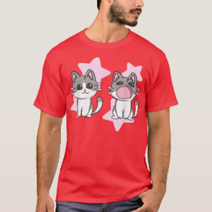 Camiseta Gato gatito - Kawaii kawaii lindo Japón
