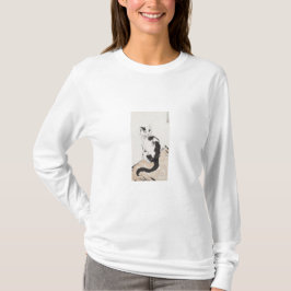 Camiseta Gato (Gatito Lindo) (Gatito Adorable) (por Xu Beih