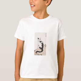Camiseta Gato (Gatito Lindo) (Gatito Adorable) (por Xu Beih