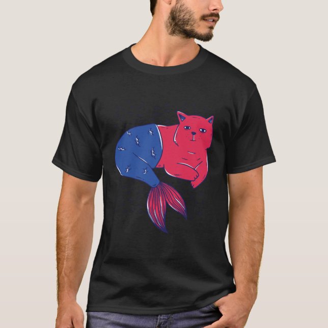Camiseta Gato Gatito Michi  Diversión (Anverso)