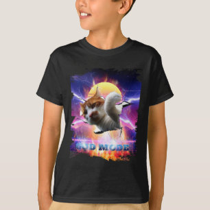 Camiseta Gato Gatito Rompió Pared Juegos Jugador Dios Modo
