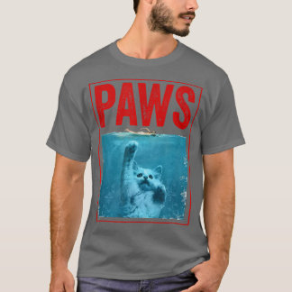 Camiseta Gato Gato Gatito Funny De PAWS Para Los Amantes De