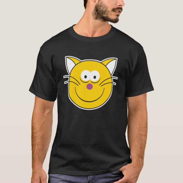 Camiseta Gato Gato Gato Feliz (Anverso)