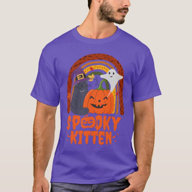 Camiseta Gato Gato Gato Gatito Gatito Gatito Gatito Hallowe (Anverso)