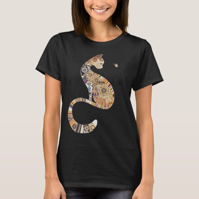 Camiseta Gato Gato Gato Gato Gato Gato Gato Gato Gato Gato  (Anverso)
