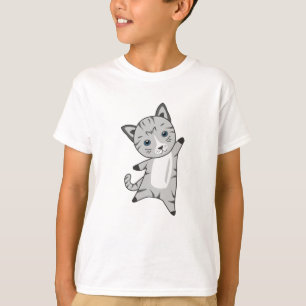 Camiseta Gato Gato Gris Fur Nose Cute Animales