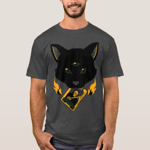 Camiseta Gato Gato Muerte Tarot Por Tobe Fonseca