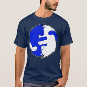 Camiseta Gato Gatos Yin Yang Ying Yang Gift 18